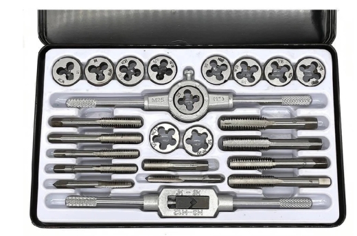 Gewindeschneider Set 24-teilig, UNC, UNF, NPT