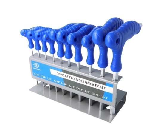 AFT Inbus Innensechskanntschlüsselset 10 Stk.- 3/32 Zoll - 3/8 Zoll