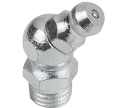 Schmiernippel H2 R 1/4 Whitworth, 45° abgewinkelt