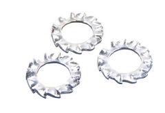 Toothed washer 7/16 Inch, externally toothed