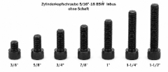 Zylinderkopfschraube 5/16-18 BSW 1-1/2 Inbus 12.9