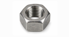 Hexagon nut 3/8 - 24 UNF Steel Plain Finish